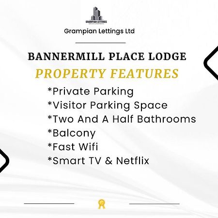 Bannermill Place Lodge ✪ Grampian Lettings Ltd Aberdeen Exteriér fotografie